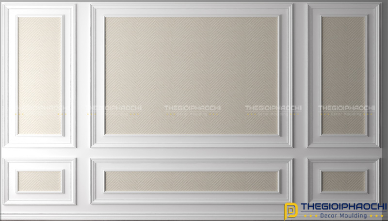 chỉ khung tường 6p đẹp lồng tấm ốp tường